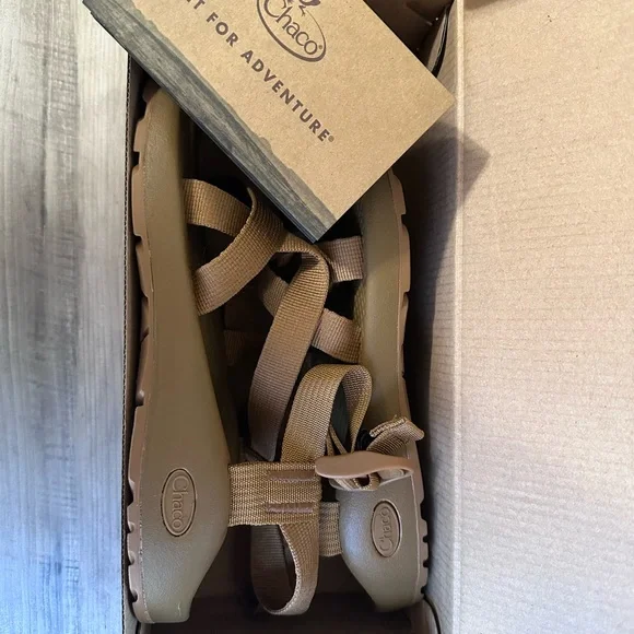 Chaco Women's Z1 Classic Bone Brown Sandals - Picture 5 of 5